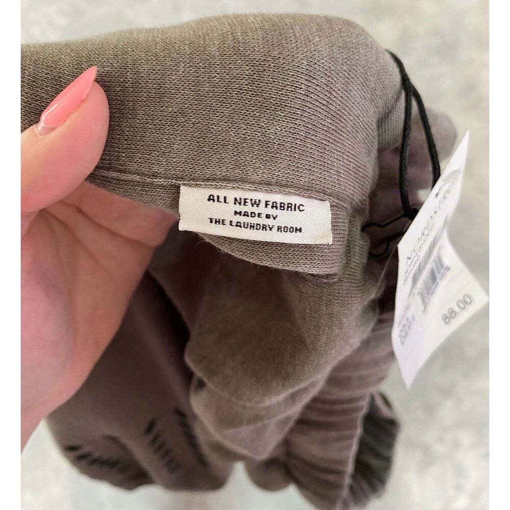 NWT The Laundry Room Grommets Jogger Pants Gray Size M Loungewear - Picture 8 of 11